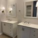 Primary bathroom w/2 sinks