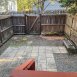 Patio and backyard